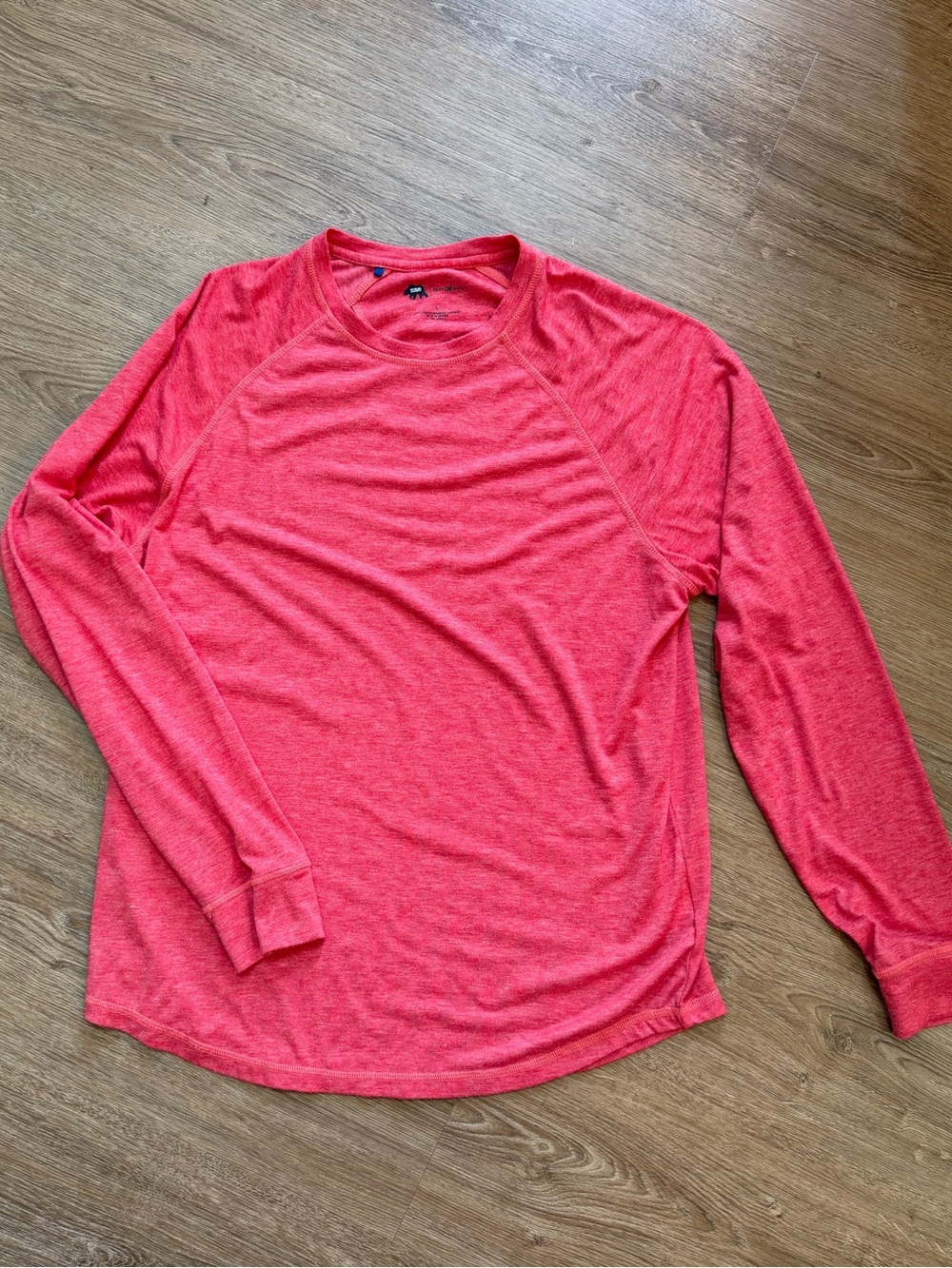 Onward Reserve Performance Long-Sleeve Crewneck Shirt - Red